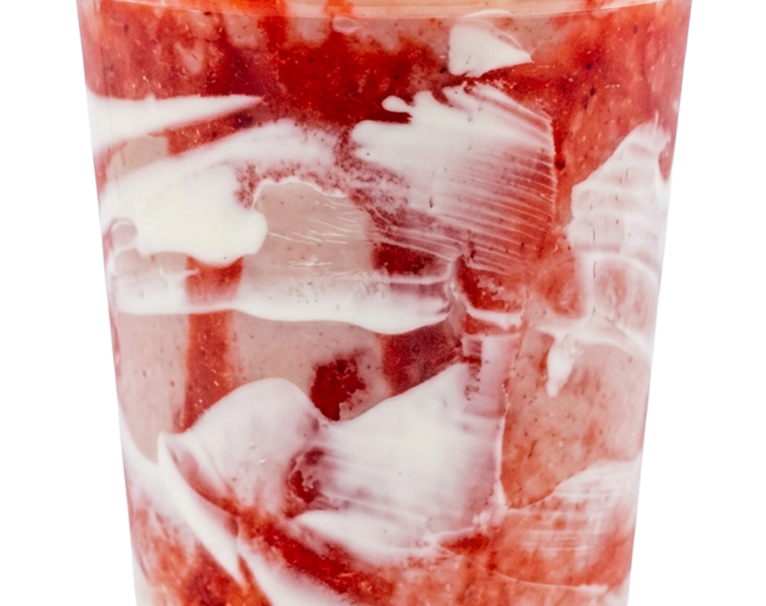 Strawberry Dream Collagen Smoothie at Vivid Minds Cafe